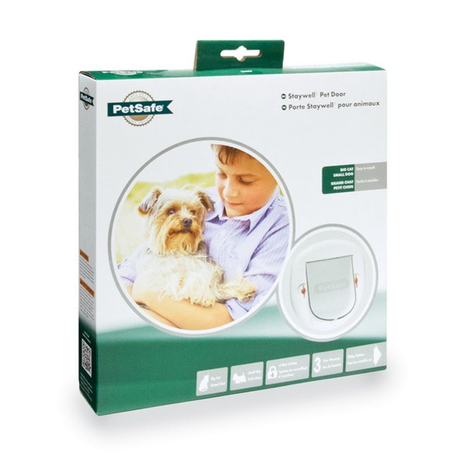 PetSafe Staywell Big Cat and Small Dog Pet Door White