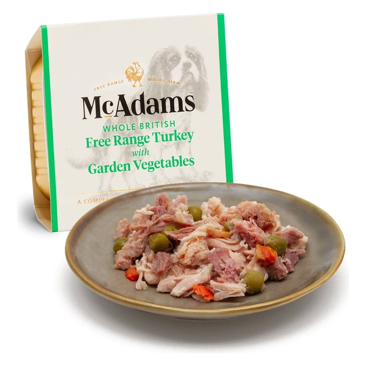Mcadams Free Range Turkey & Vegetables Wet Dog Food – A Mcadams Free Range Turkey & Vegetables Wet Dog Food – A
