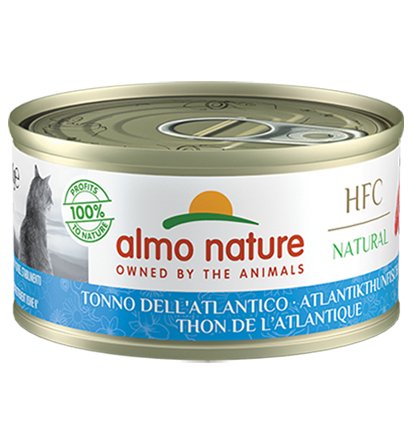 Almo Nature Atlantic Tuna Cat Cans 70g