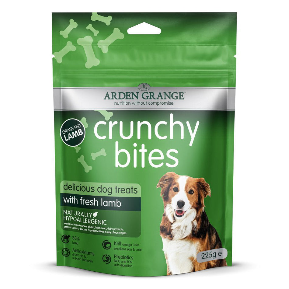 Arden Grange Crunchy Bites with Fresh Lamb 225g