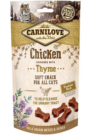 Carnilove Chicken with Thyme Cat Treats 50g