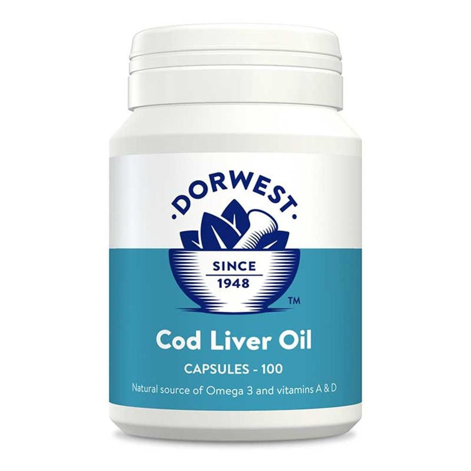 Dorwest Cod Liver Oil Capsules 100pk