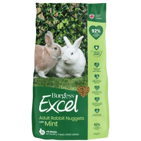Excel Adult Rabbit Nuggets with Mint