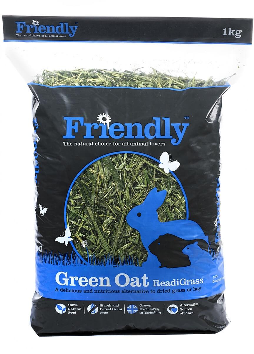 Friendly Green Oat ReadiGrass For Small Animals 1kg
