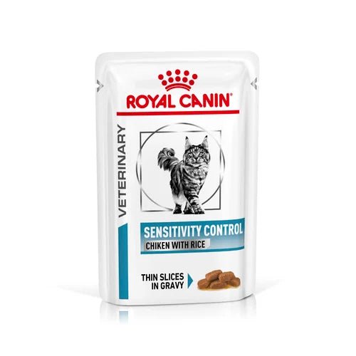 Royal Canin Sensitivity Control Chicken with Rice Thin Slices In Gravy Cat Pouches