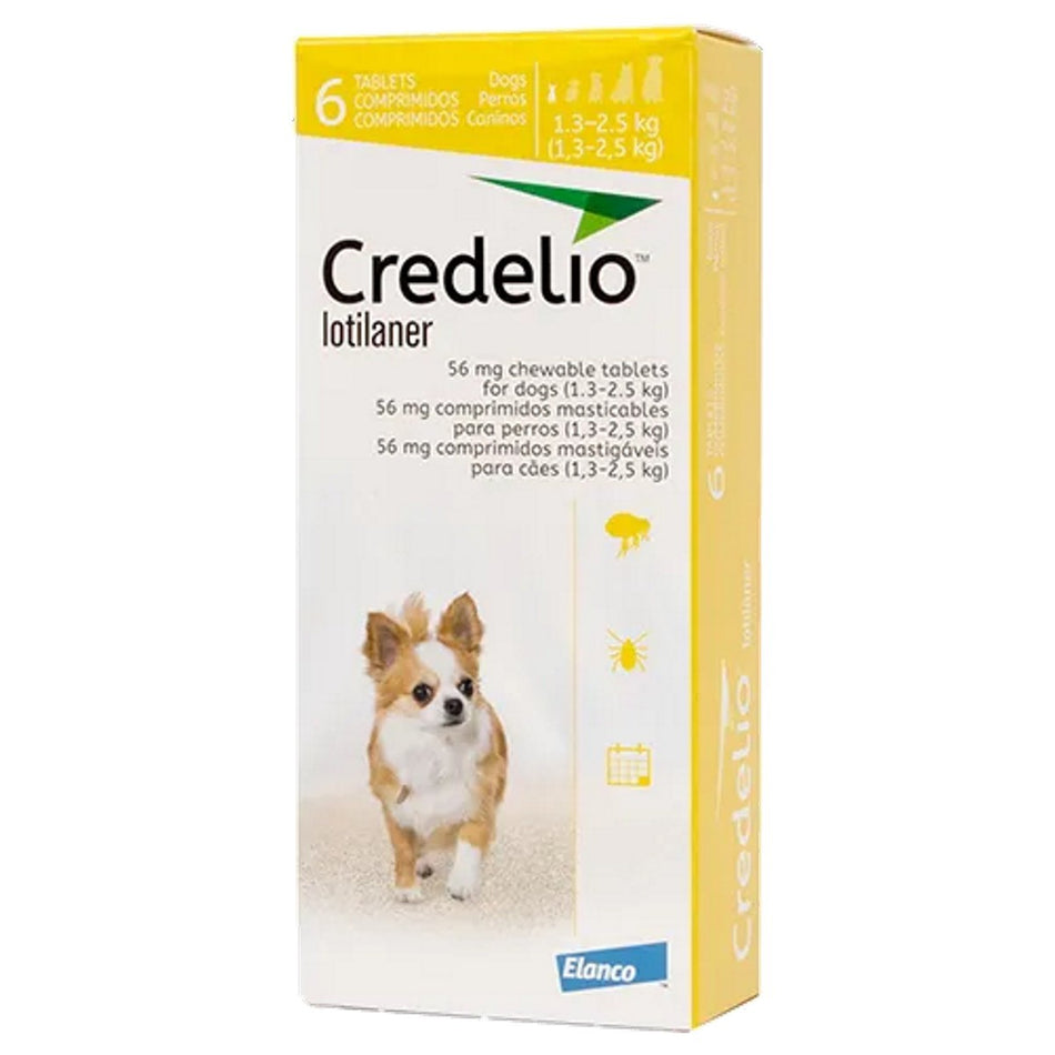 Credelio Chewable Tablets for Dogs – 56.25mg