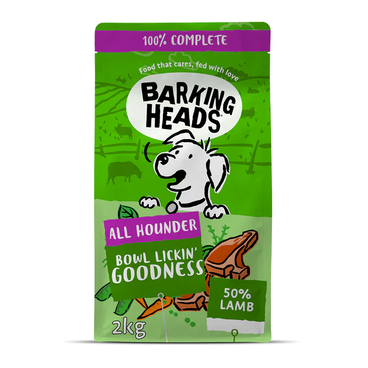 Barking Heads Bowl Lickin' Goodness Lamb Dry Dog Food