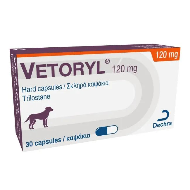 Vetoryl Hard Capsules For Dogs 120mg