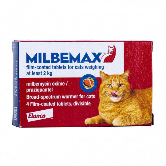 Milbemax™ Film-Coated Tablets for Cats (2kg-8kg)