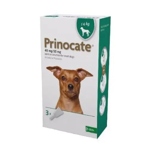 Prinocate® Spot-On Solution for Small Dogs 40mg/10mg (up to 4kg)