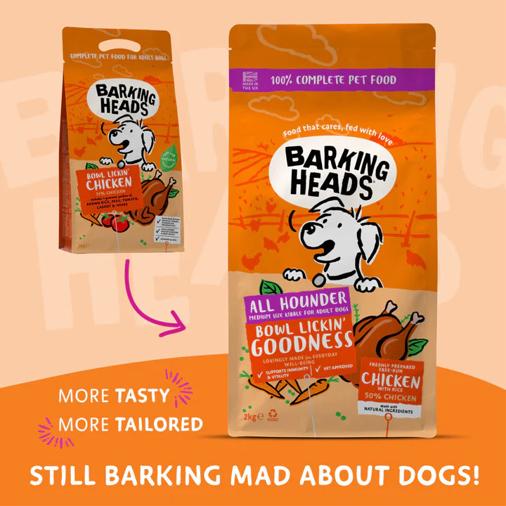 Barking Heads Bowl Lickin' Goodness Chicken Dry Dog Food