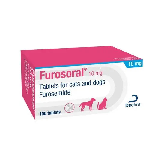 Furosoral® Tablets for Cats & Dogs 10mg (Contains Furosemide)