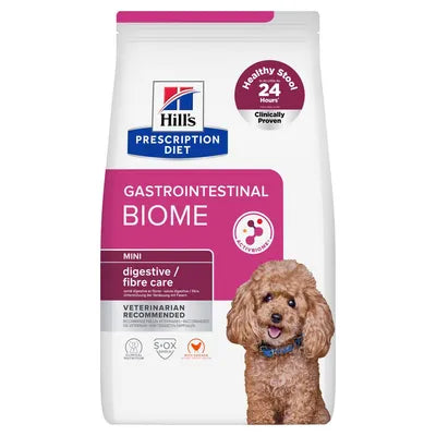 Hill's Prescription Diet Gastrointestinal Biome Mini Dry Dog Food - CLEARANCE