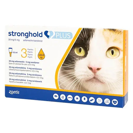 Stronghold® PLUS Spot On Solution for Medium Cats – A Coombs Pet