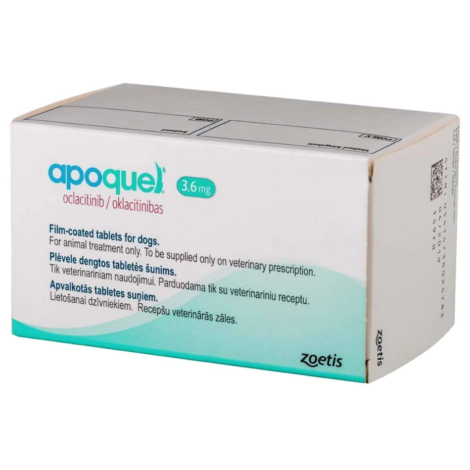 Apoquel Film-Coated Tablets (3.6mg) 1 Tablet