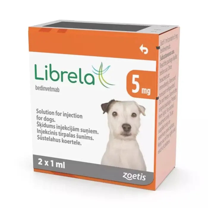 Librela® Solution for Injection for Dogs 5mg (5kg-10kg) 2 Pack