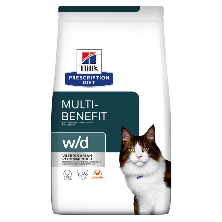 Hill's Prescription Diet W/D Digestive/Weight Management Cat Food