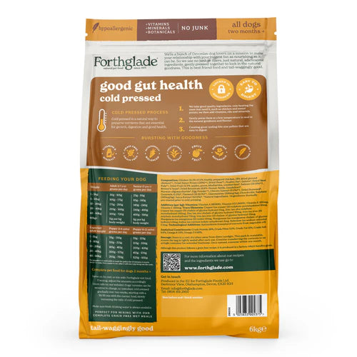 Forthglade Cold Pressed Dry Dog Food - Chicken