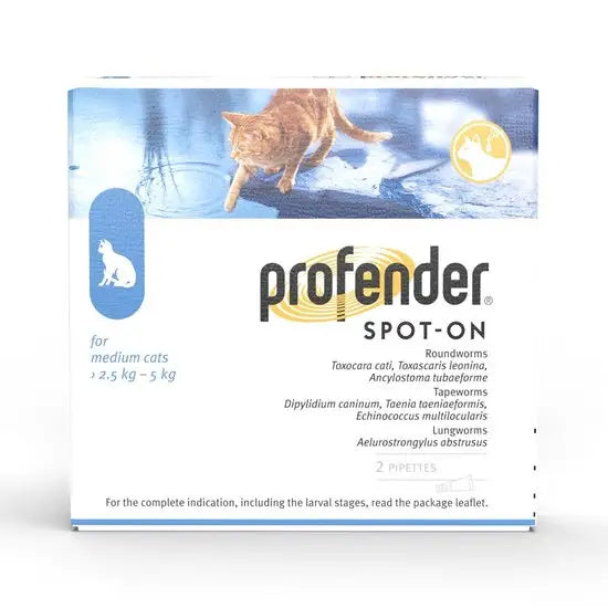 Profender® Spot-On Solution for Medium Cats (2.5kg-5kg)