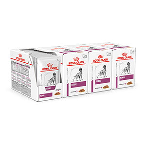 Royal Canin Veterinary Health Nutrition Renal Wet Adult Dog Food 48x100g Pouch