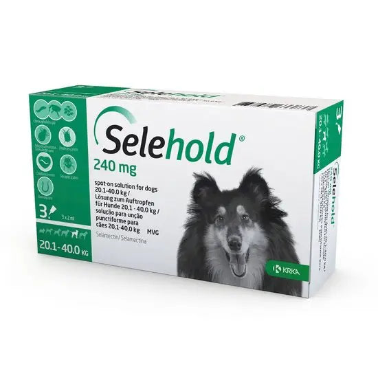 Selehold® Spot-On Solution for Large Dogs 240mg (20.1kg-40kg)