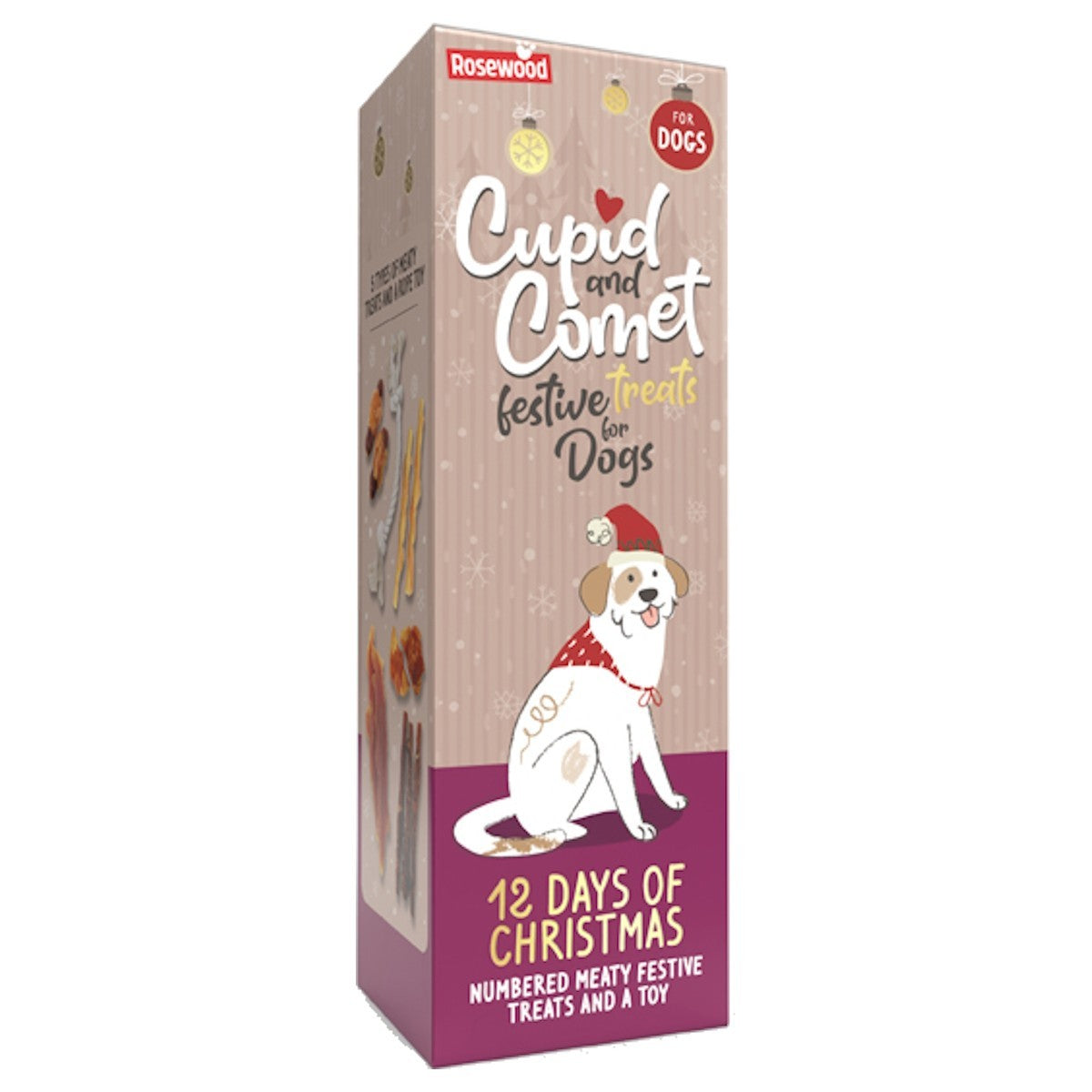 Cupid & Comet 12 Days of Christmas Treats for Dogs 