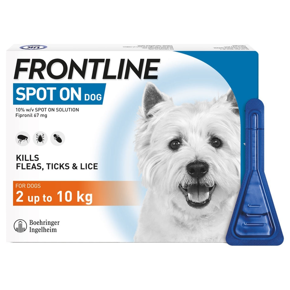 FRONTLINE® Spot On for Small Dogs (2–10kg)