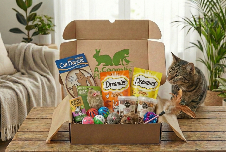 The Coombs Monthly Pet Box | Premium Dog & Cat Subscription