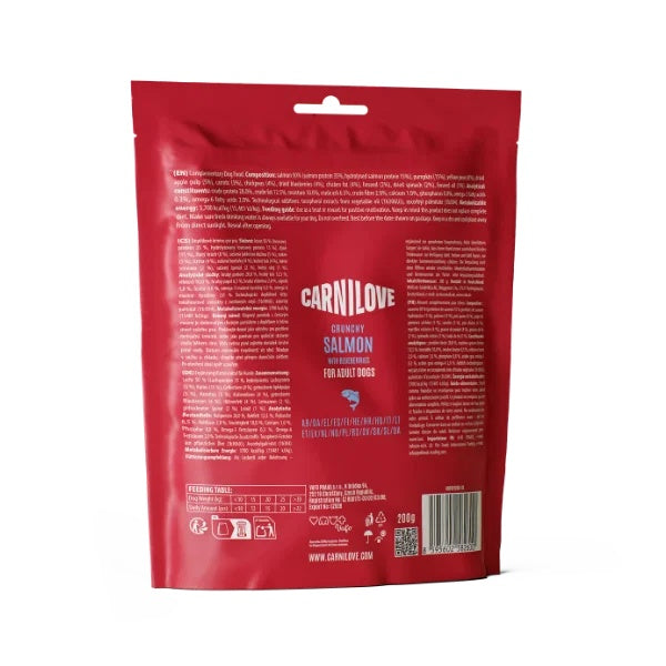Carnilove Salmon with Blueberries Dog Treats 200g