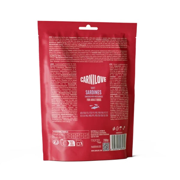 Carnilove Sardines with Wild Garlic Dog Treats 200g