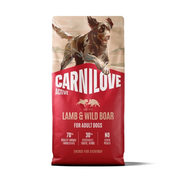 Carnilove Active Lamb and Wild Boar Dog Food