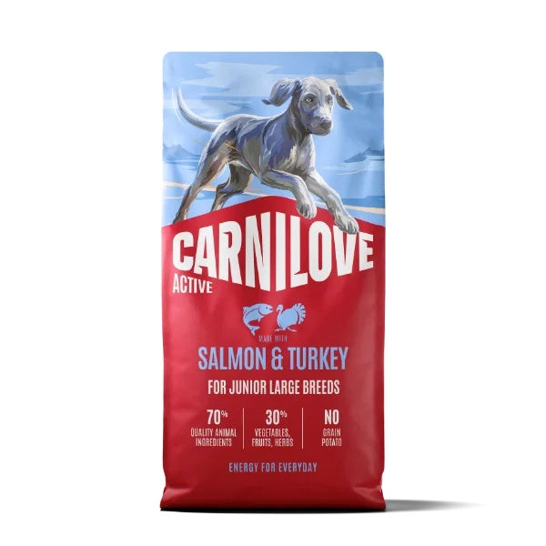 Carnilove Active Salmon and Turkey Junior Large Breeds