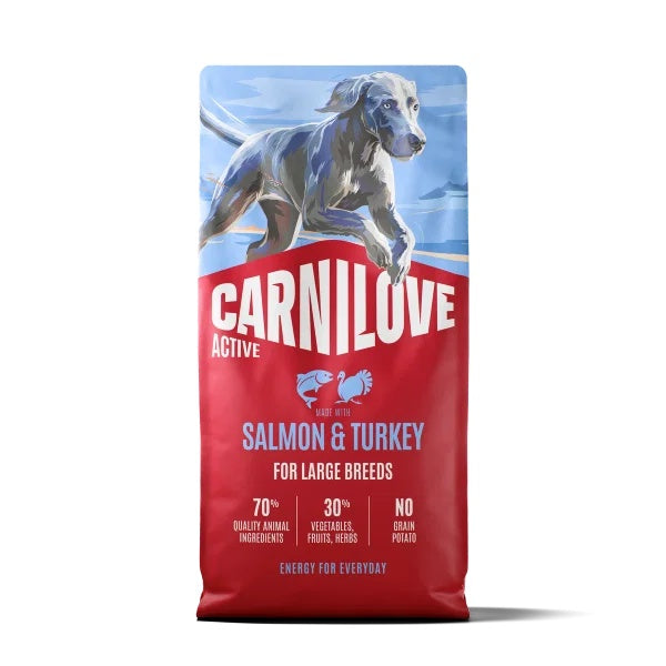 Carnilove Active Salmon and Turkey Dog Food