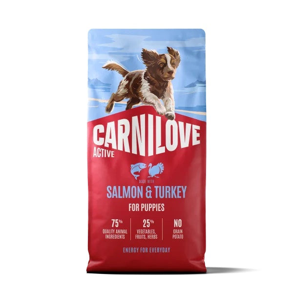 Carnilove Active Salmon and Turkey Puppy Food