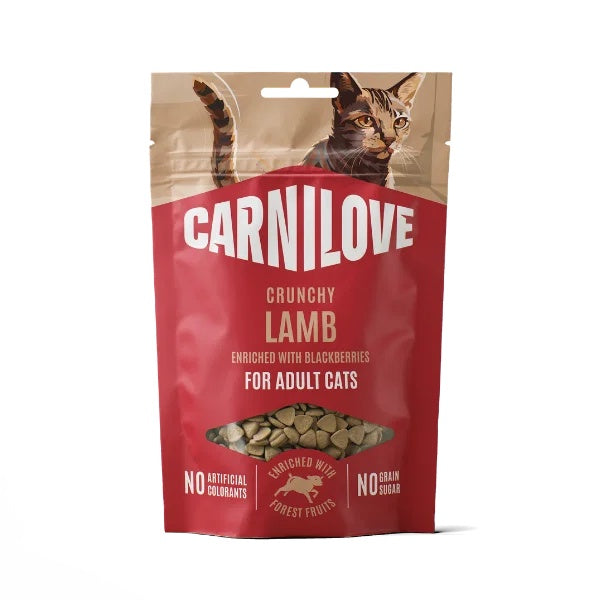 Carnilove Lamb with Blackberries Cat Treats 50g