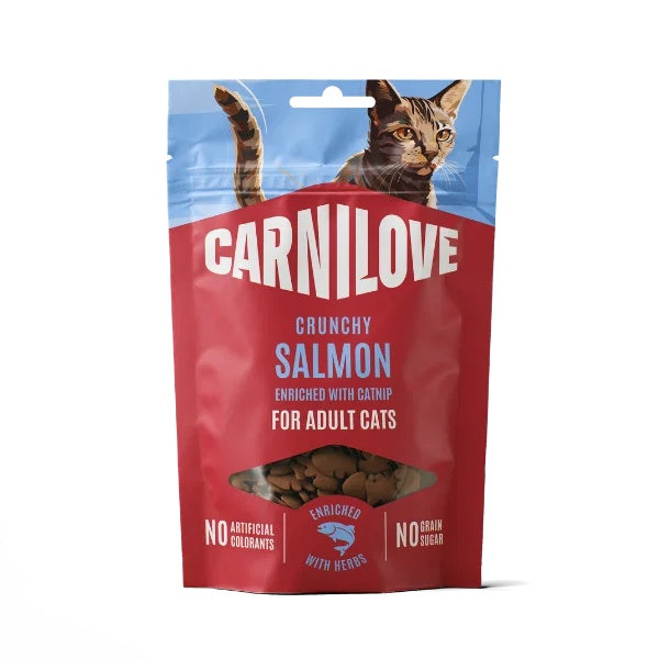 Carnilove Salmon with Catnip Cat Treats 50g