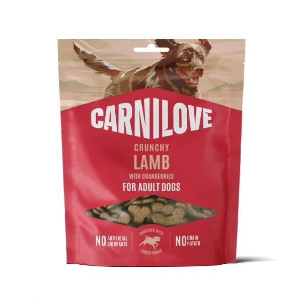 Carnilove Lamb with Cranberries Dog Treats 200g