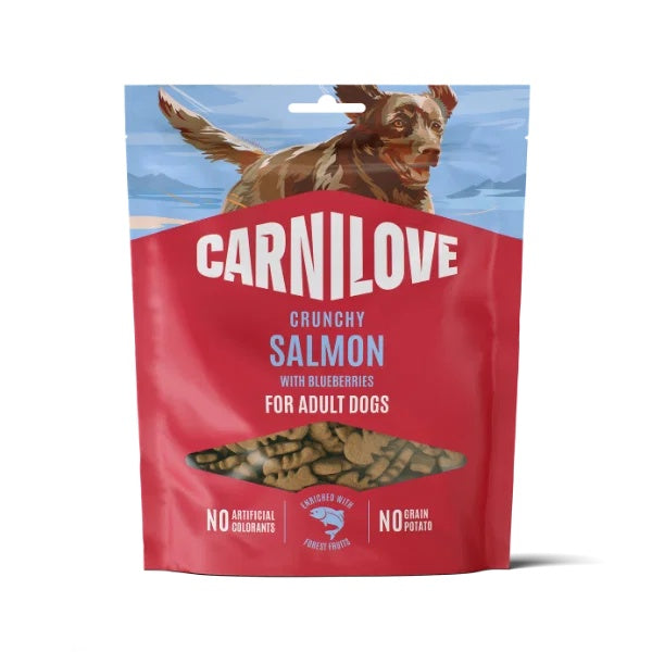 Carnilove Salmon with Blueberries Dog Treats 200g