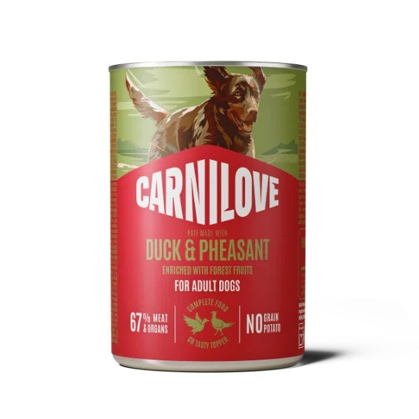 Carnilove Duck and Pheasant Cans 6x400g