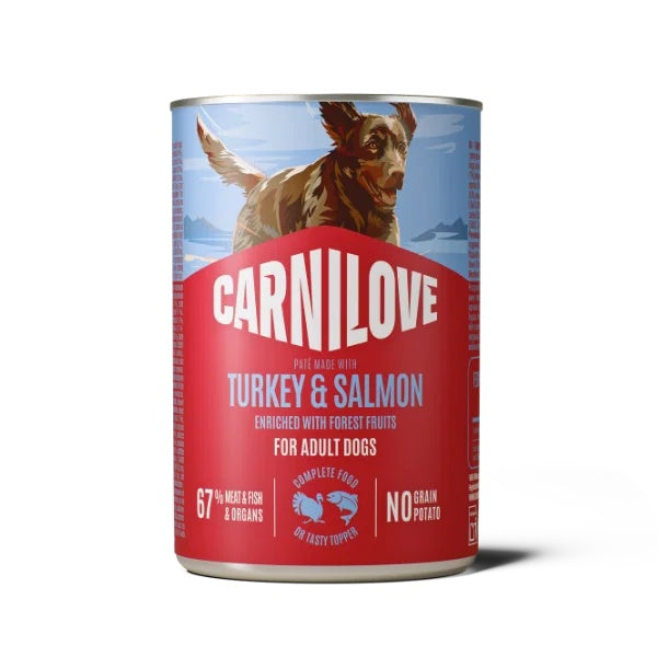 Carnilove Turkey and Salmon Cans 6x400g