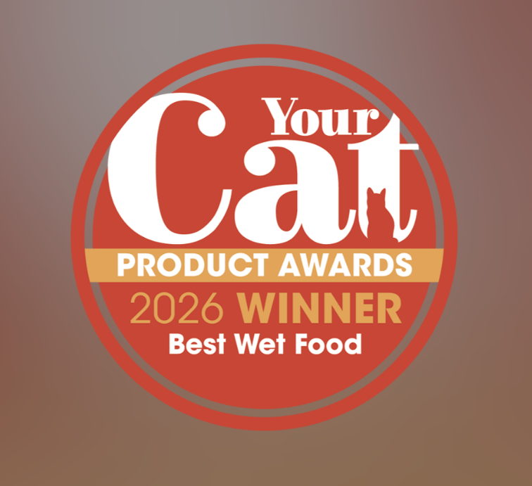 Your Cat product award logo for Canagan Wet Cat food