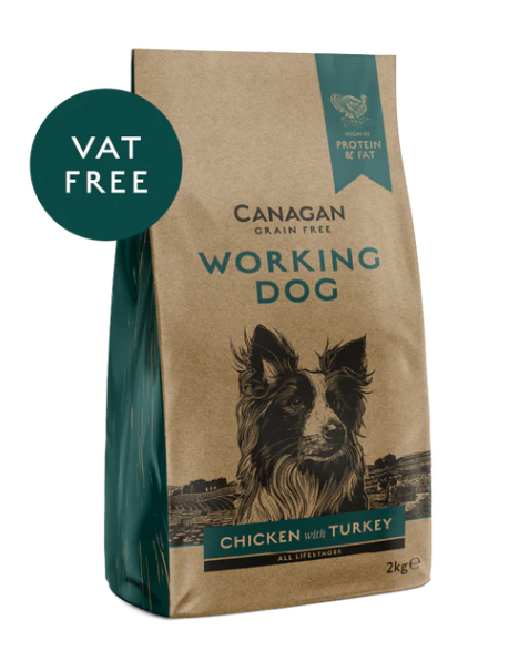 Canagan Grain-Free Working Dog Food with Chicken and Turkey