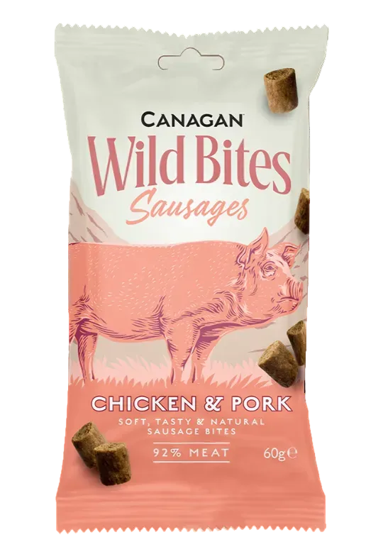 Canagan Chicken & Pork Wild Bites Dog Treats