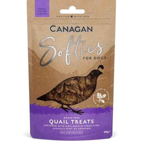 Canagan Softies Quail Dog Treats 200g
