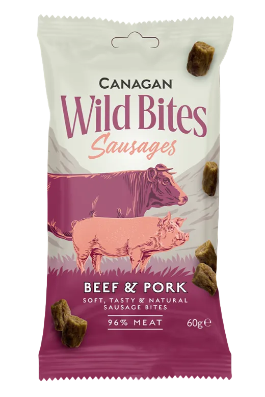 Canagan Wild Bites Beef & Pork Dog Treats