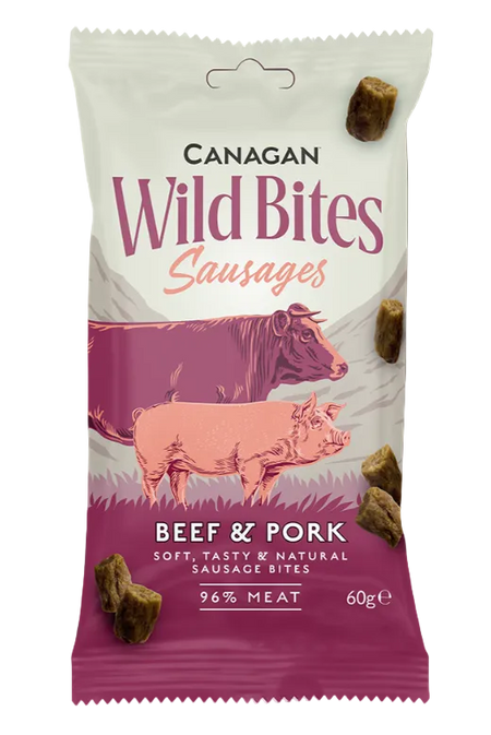 Canagan Wild Bites Beef & Pork Dog Treats
