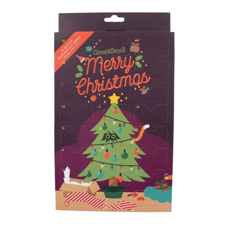 Great&Small Merry Christmas Crunchy Cat Advent Calendar 