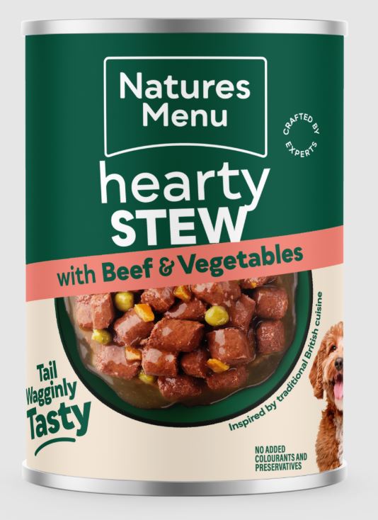 Natures Menu Beef With Chicken Dog Cans 415g