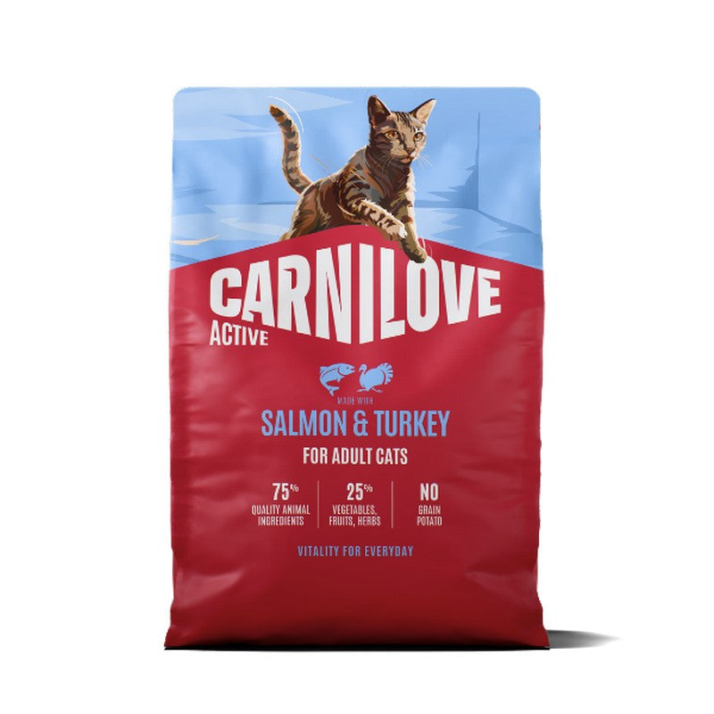 Carnilove Active Salmon and Turkey Cat Food