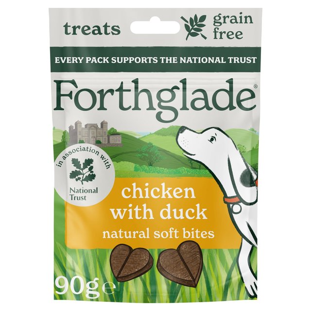 Forthglade Soft Bite Chicken & Duck Dog Treats 90g 